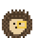 Pixel portrait of the Lord Chamberlain, wearing his monocle